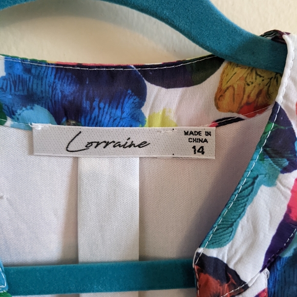 Colourful Dress sz 10 - Picture 6 of 9